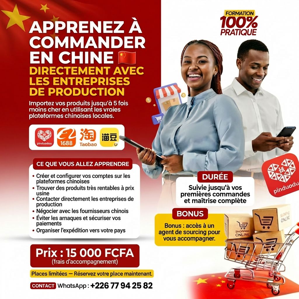 Accompagnement import chine 🇨🇳