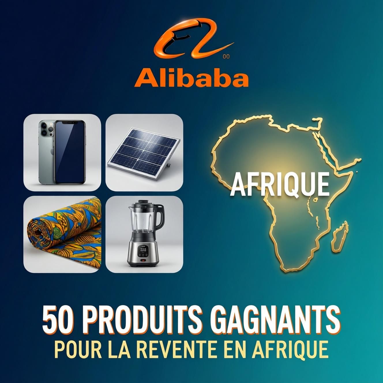 Liste de 50 produits gagnants sur alibaba