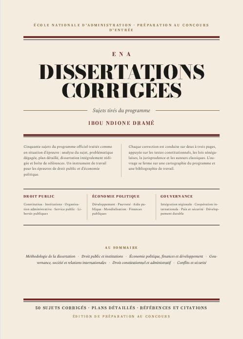 DISSERTATIONS CORRIGEES