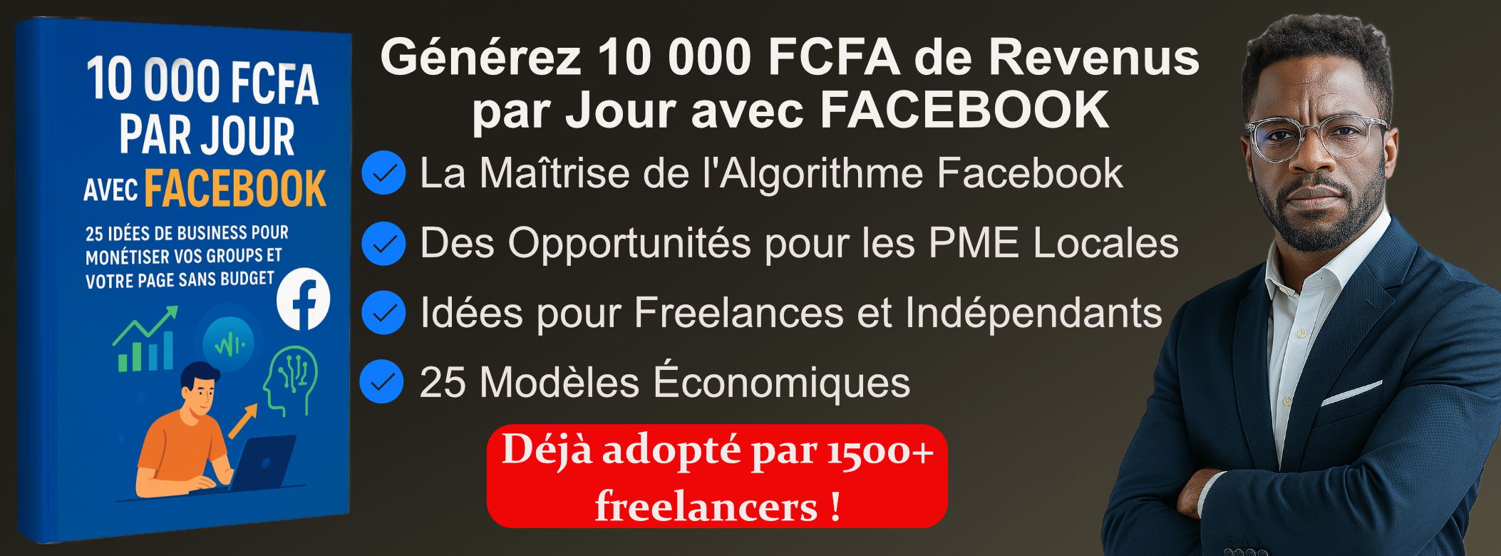 Gagnez environ 10 000 FCFA par Jour avec Facebook