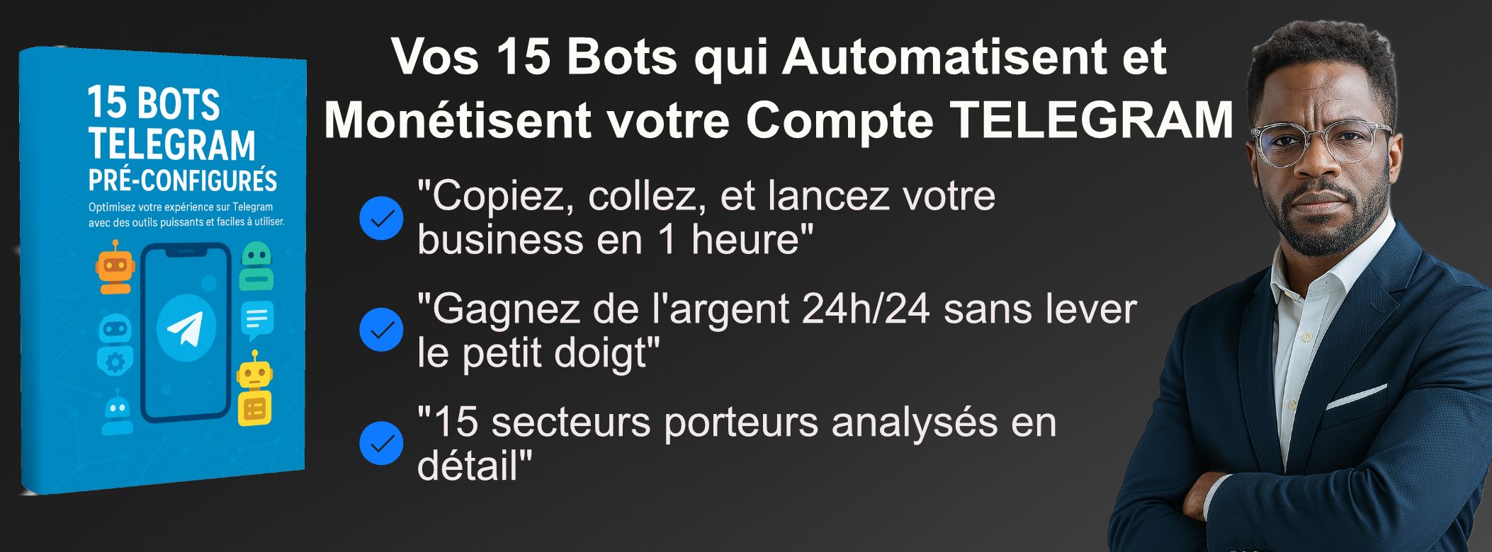 15 BOTS TELEGRAM PRECONFIGURES