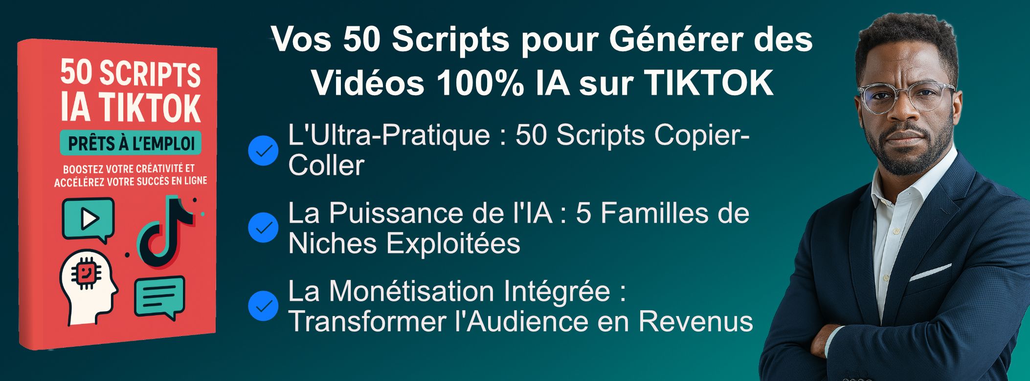 50 SCRIPTS IA TIKTOK PRETS A L’EMPLOI
