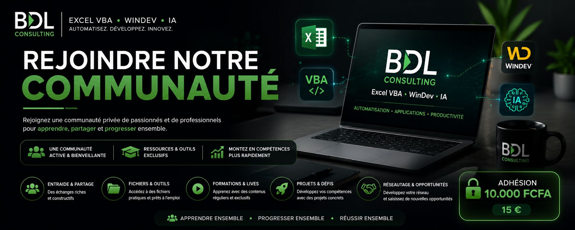 Rejoindre la communauté BDL