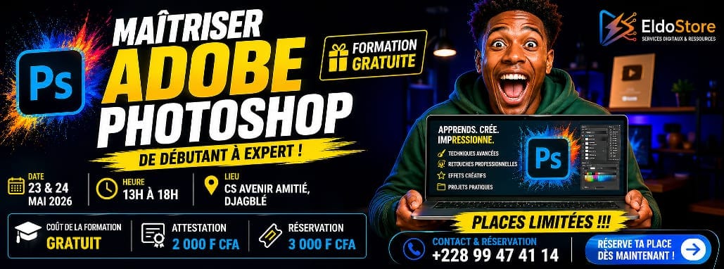 Formation Gratuite Adobe Photoshop