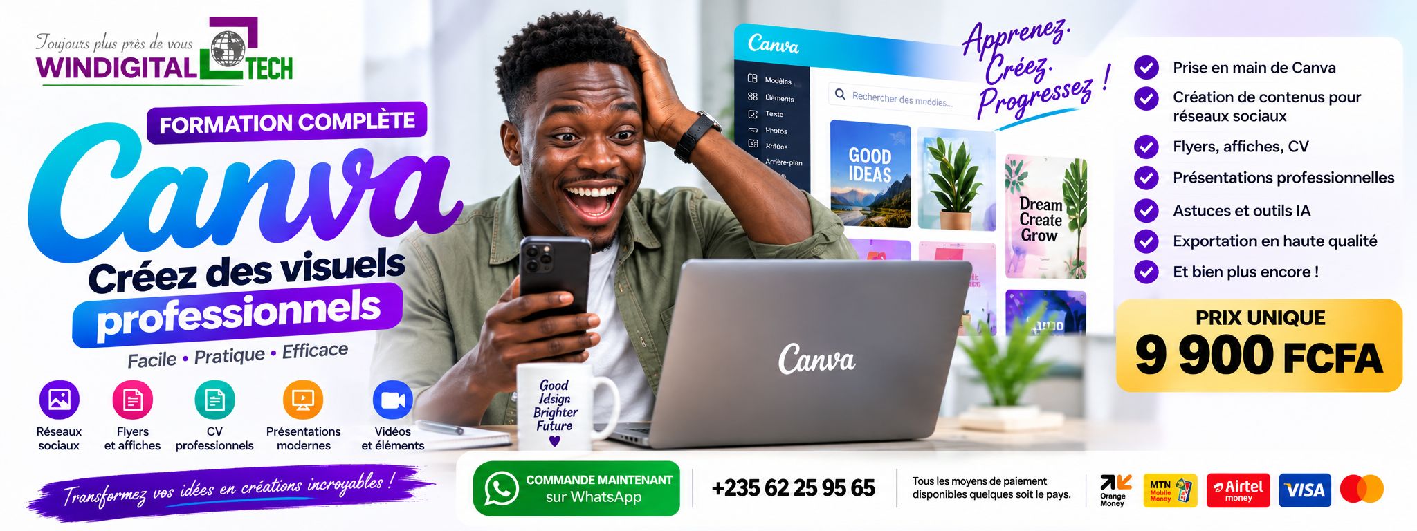 Formation CANVA PRO