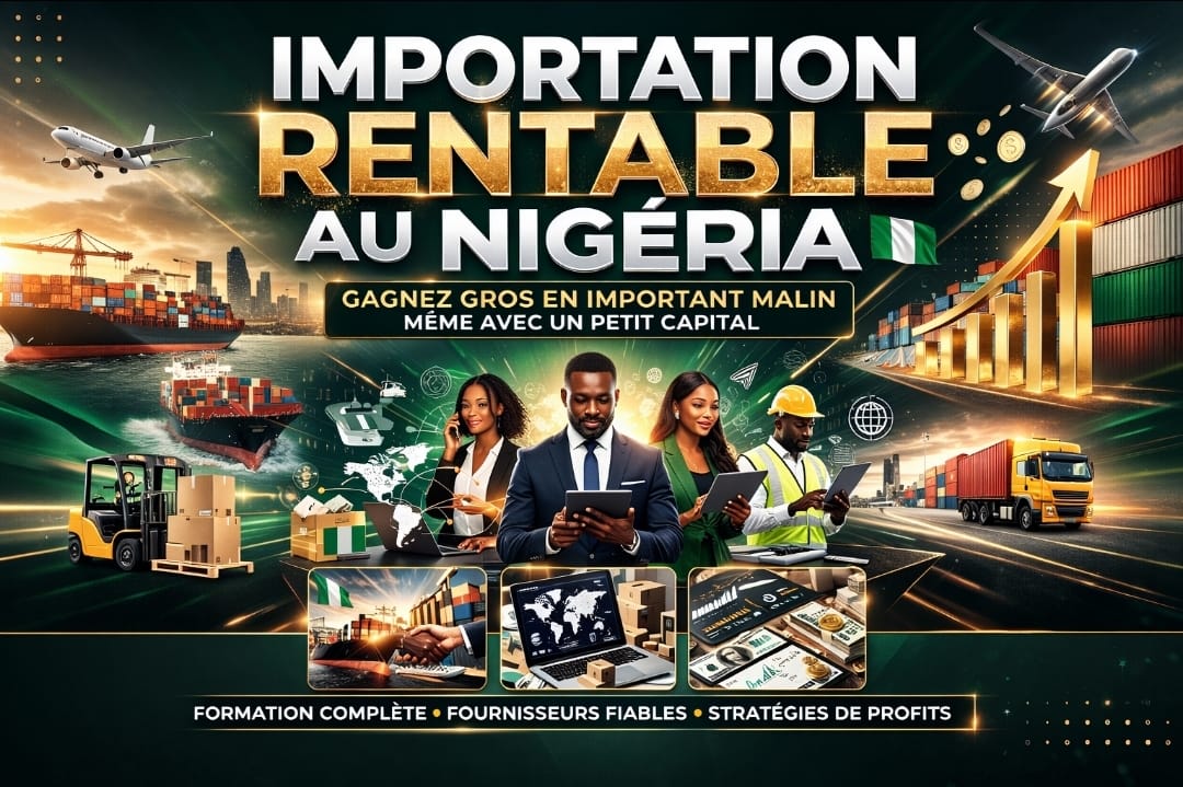 Formation sur l'importation au Nigéria 🇳🇬