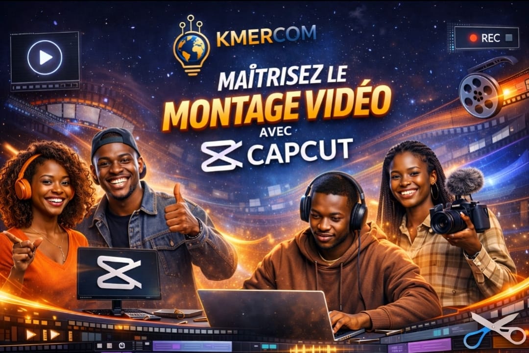 Formation sur le montage vidéo sur CapCut