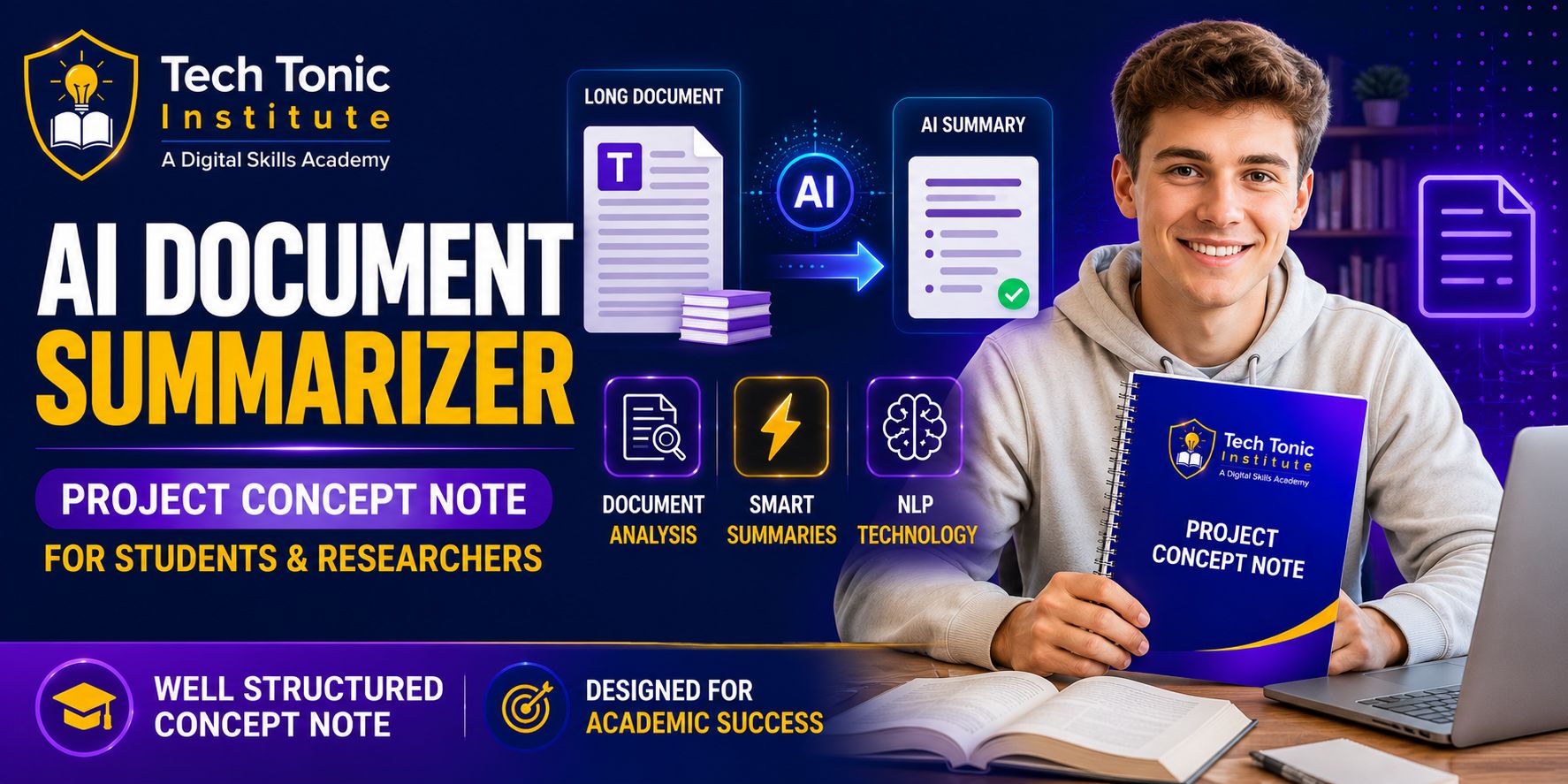 AI-POWERED DOCUMENT SUMMARIZER