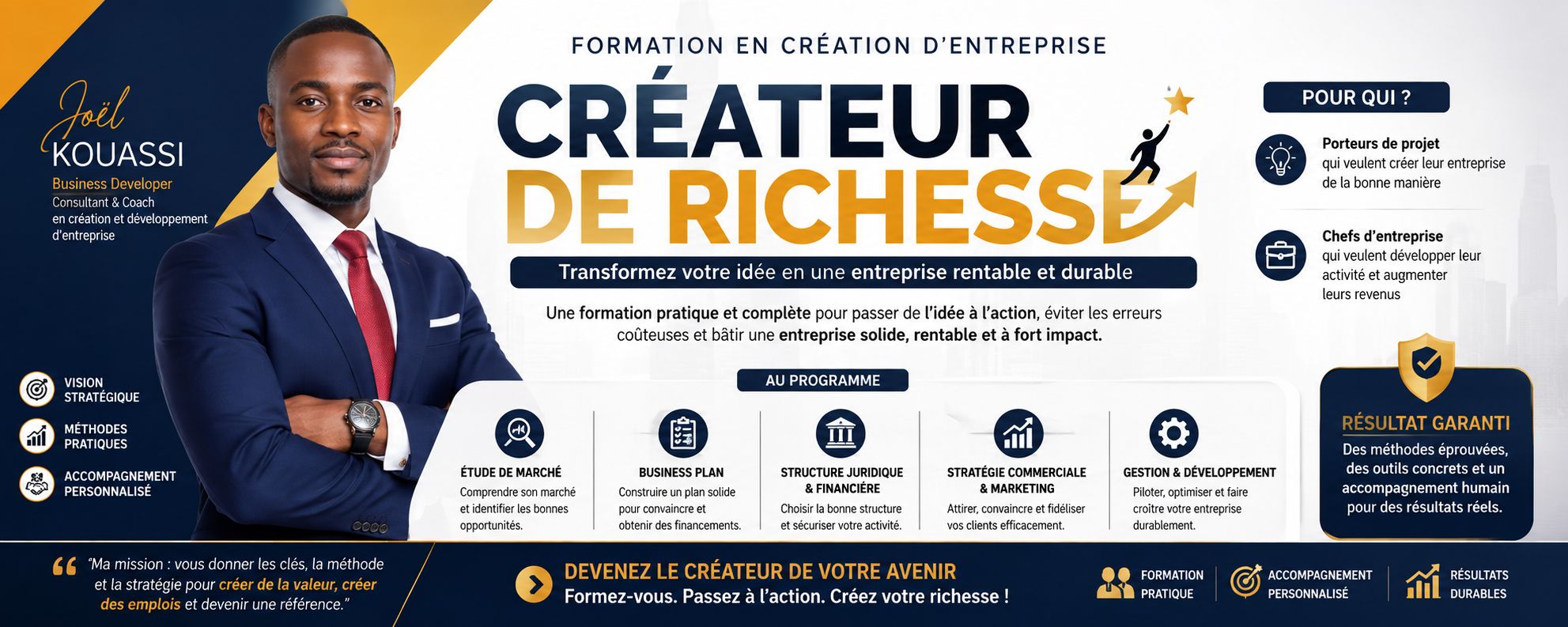 Créateur de richesse Module 1