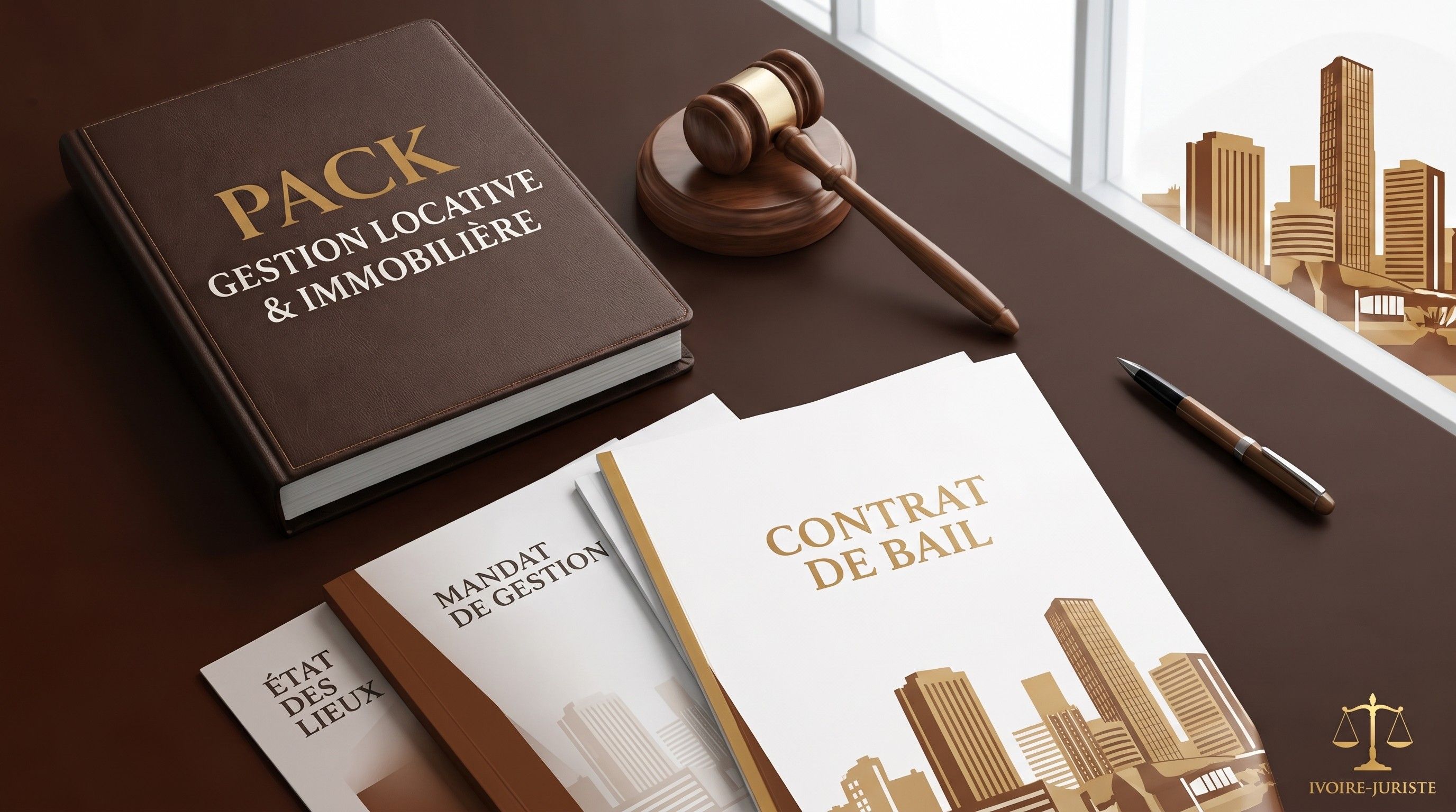 PACK Modèles et documents de gestion locative: Habitation + Commercial (PDF/DOCX)