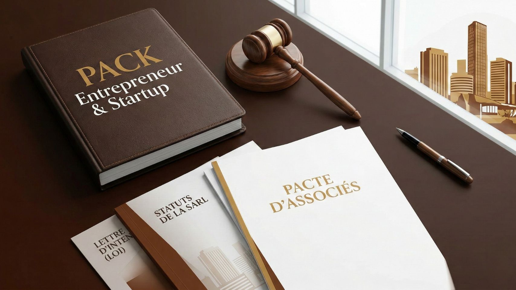 PACK Entrepreneur & Startup - Modèles de Contrat et de courrier