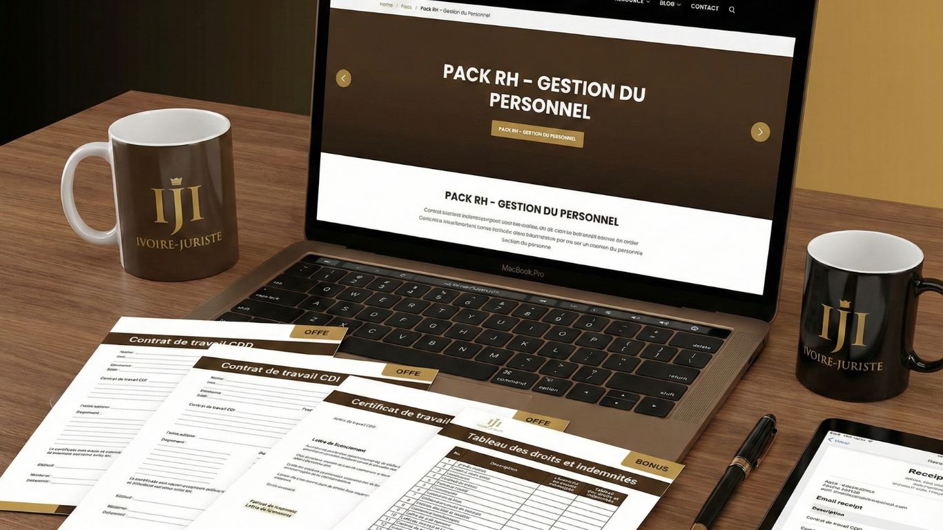 PACK Modèles et documents juridiques – Gestion du personnel (PDF)