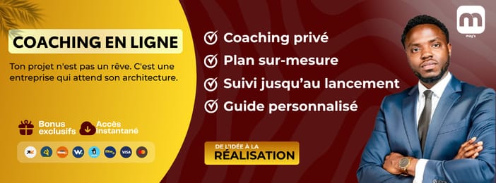 10 SÉANCES DE COACHING PRIVÉ : Transformez votre idée en Business Rentable en Afrique
