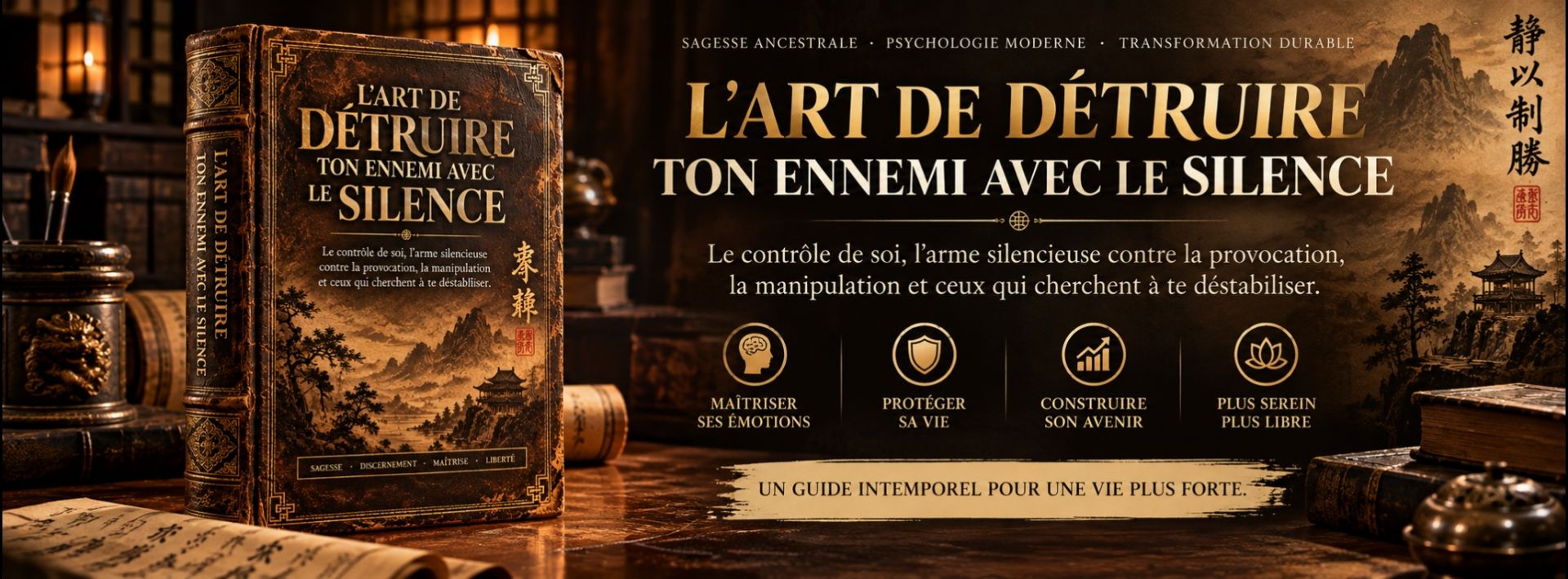 L'ART DE DÉTRUIRE TON ENNEMI AVEC LE SILENCE