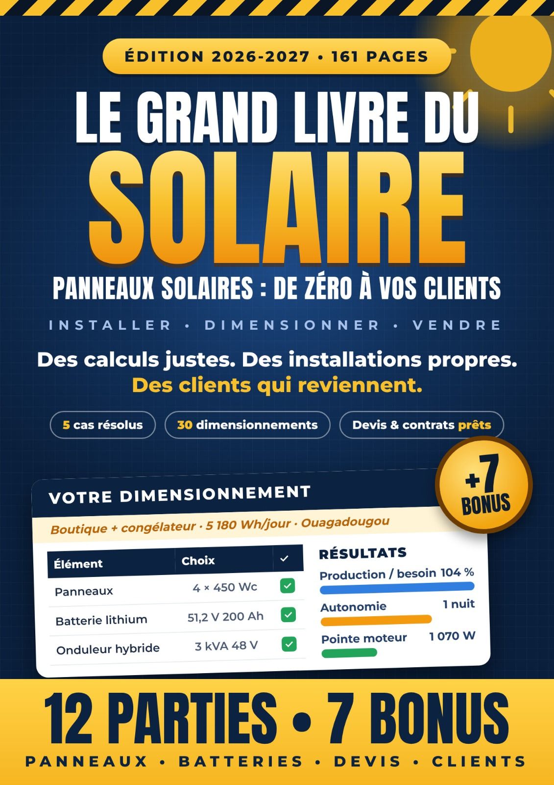 LIVRE DU SOLAIRE 📓