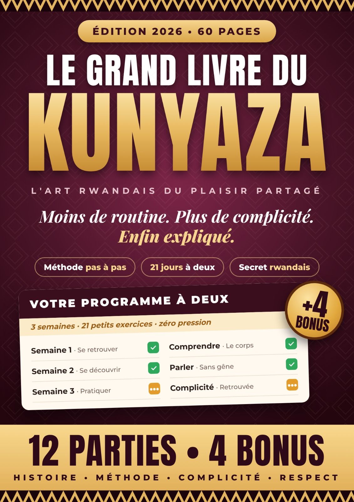 LIVRE DU KUNYAZA🧘