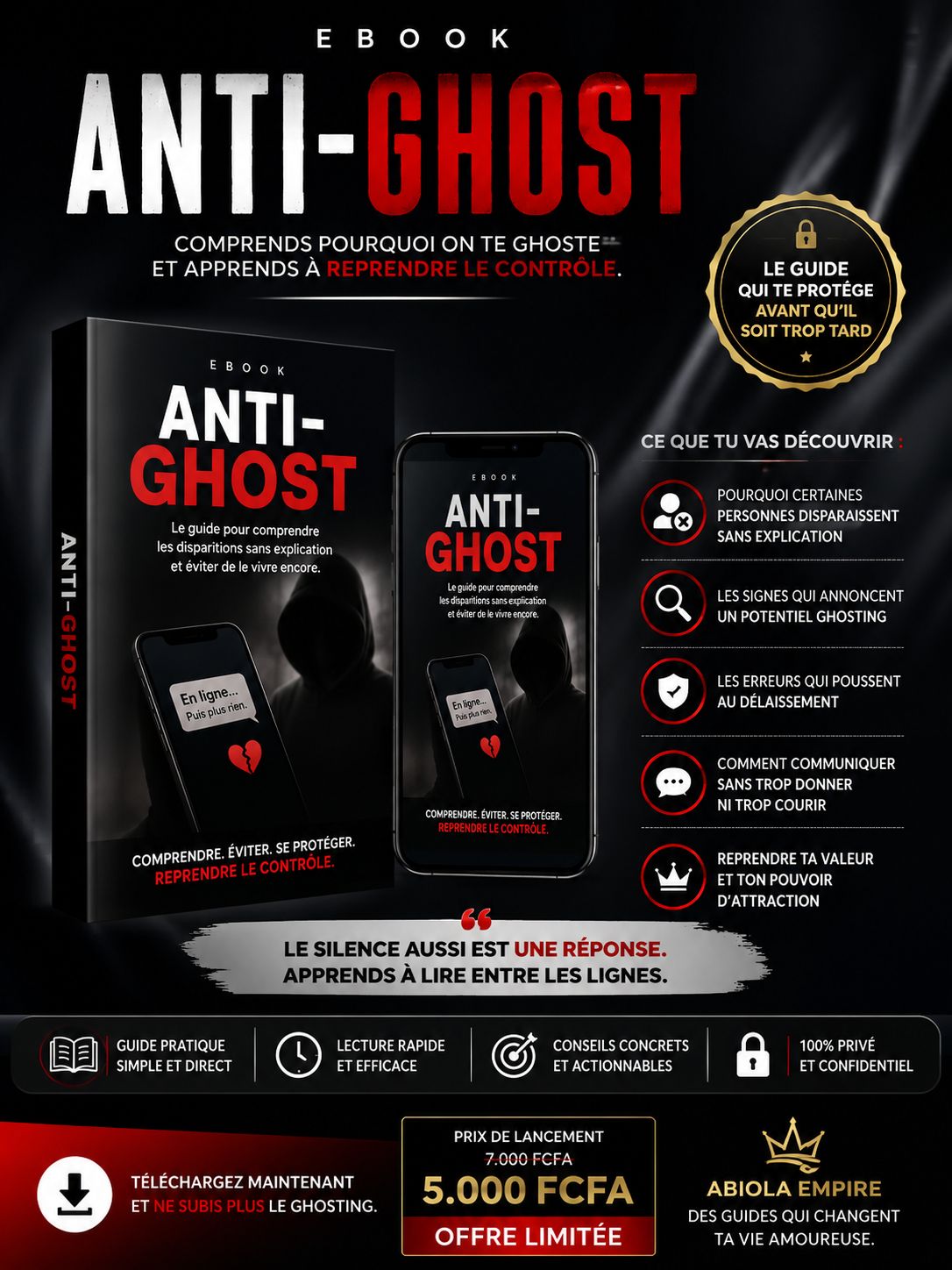 Anti-Ghost(Reprendre le Contrôle de ta Vie Amoureuse et Émotionnelle)