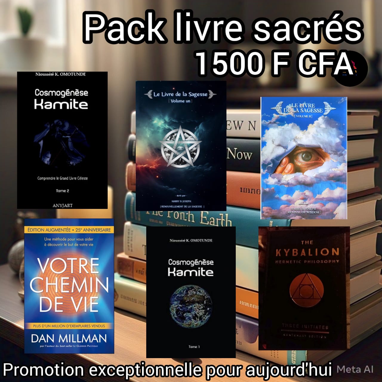 Pack spécial 6 livres
