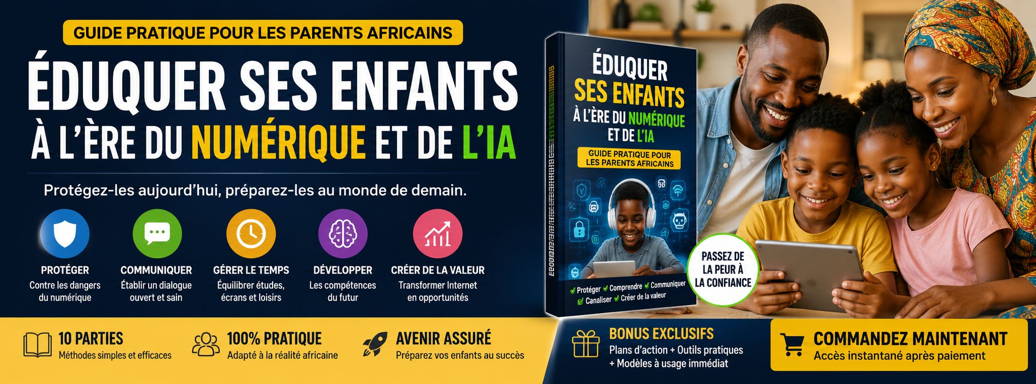 ÉDUQUER SES ENFANTS À L'ÈRE DU NUMÉRIQUE ET DE L'IA