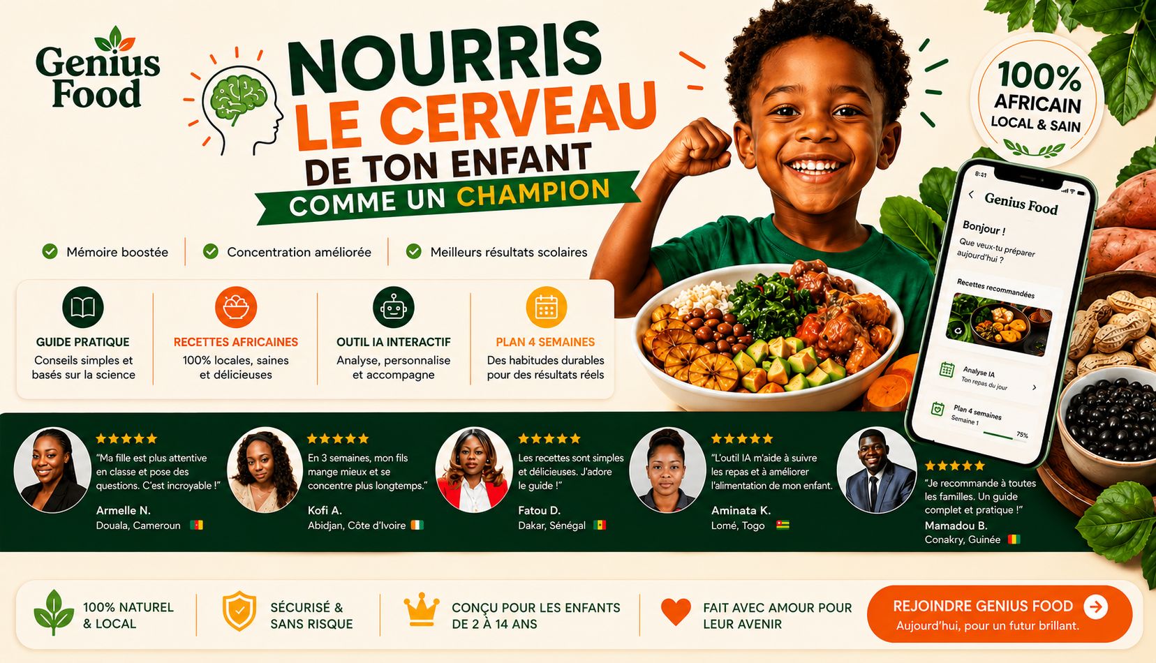 🧠 Genius Food : NOURRIS SON POTENTIEL. CONSTRUIS SON AVENIR. — Guide complet