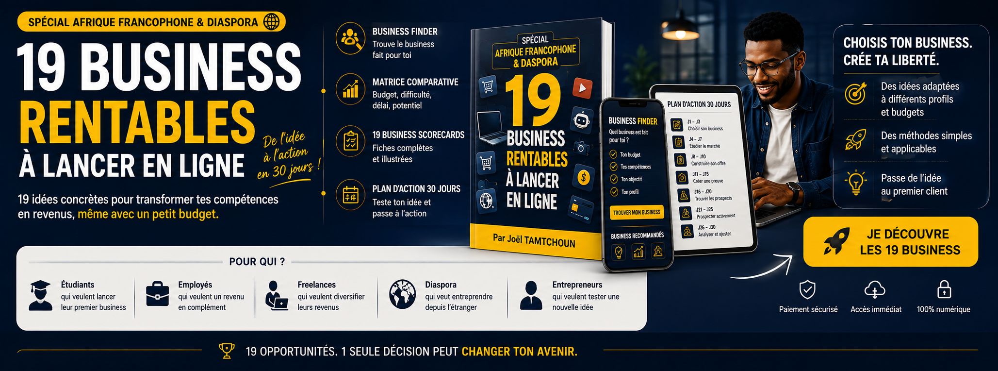 🚀 19 Business Rentables à Lancer en Ligne dès maintenant — Guide complet