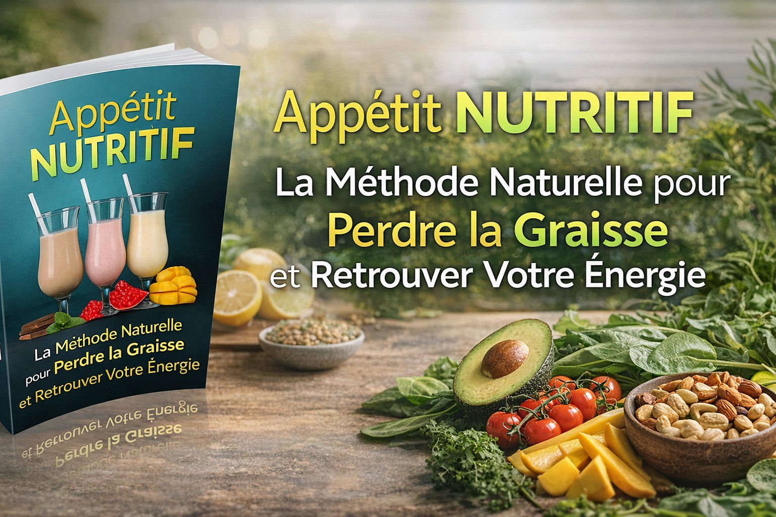 Appétit Nutritif : La Méthode Naturelle pour Perdre la Graisse et Retrouver Votre Énergie