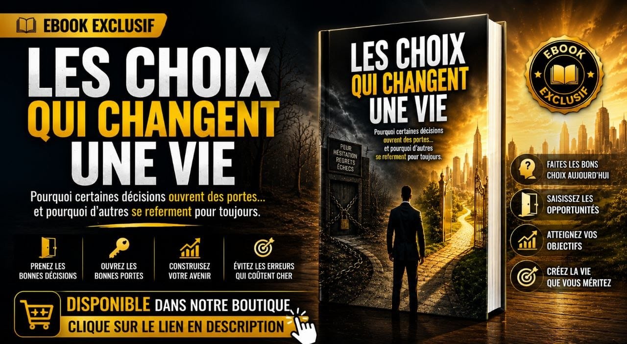 LES CHOIX QUI CHANGENT UNE VIE