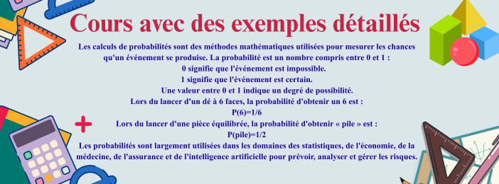 Cours sur les calculs de Probabilités