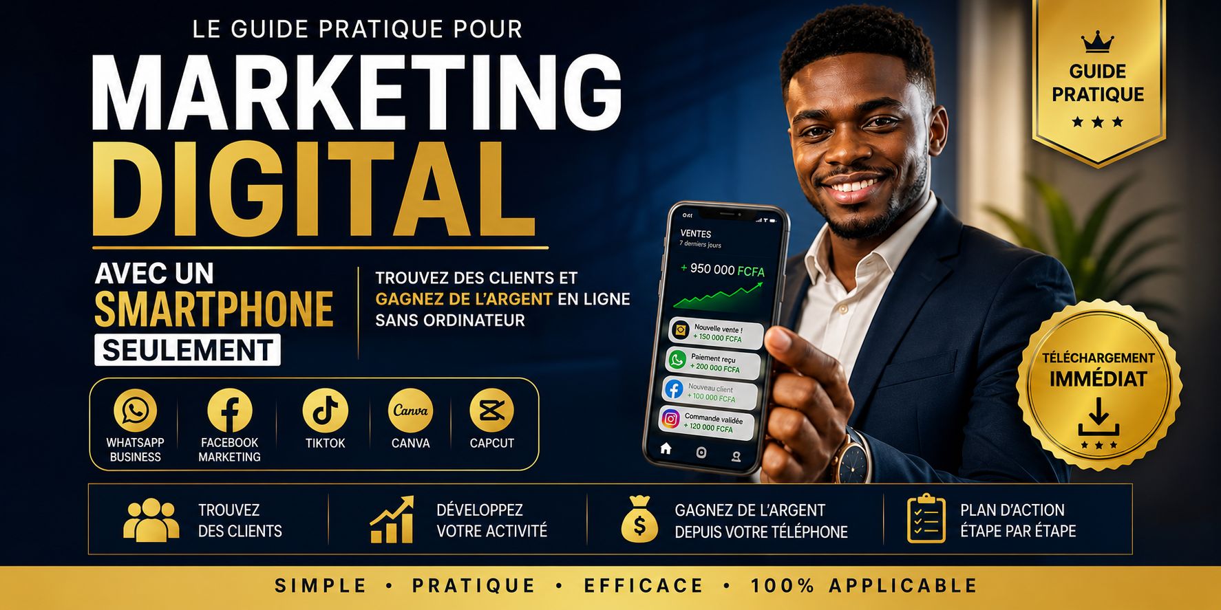 Marketing Digital Avec Un Smartphone Seulement