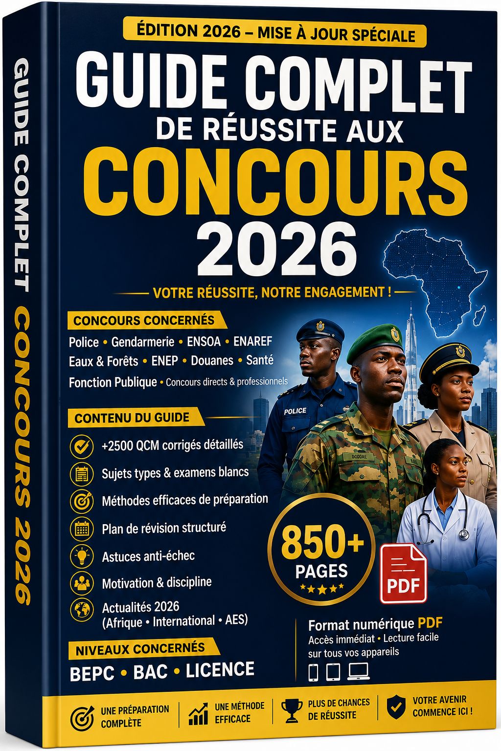 GUIDE COMPLET DE REUSSITE AUX CONCOURS 2026