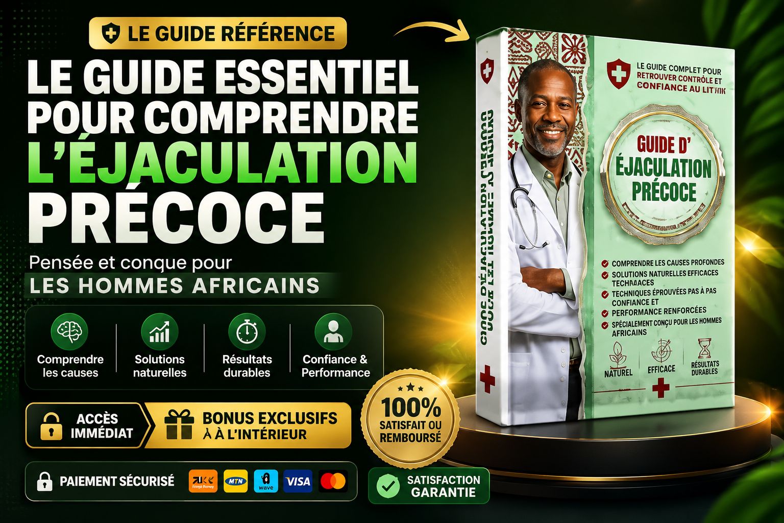 GUIDE D'ÉJACULATION PRÉCOCE POUR LES HOMMES AFRICAINS