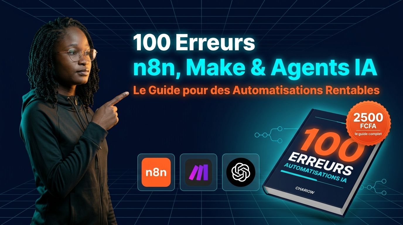 100 Erreurs à ne jamais faire en Automatisations IA & No-code (n8n, Make, Agents)
