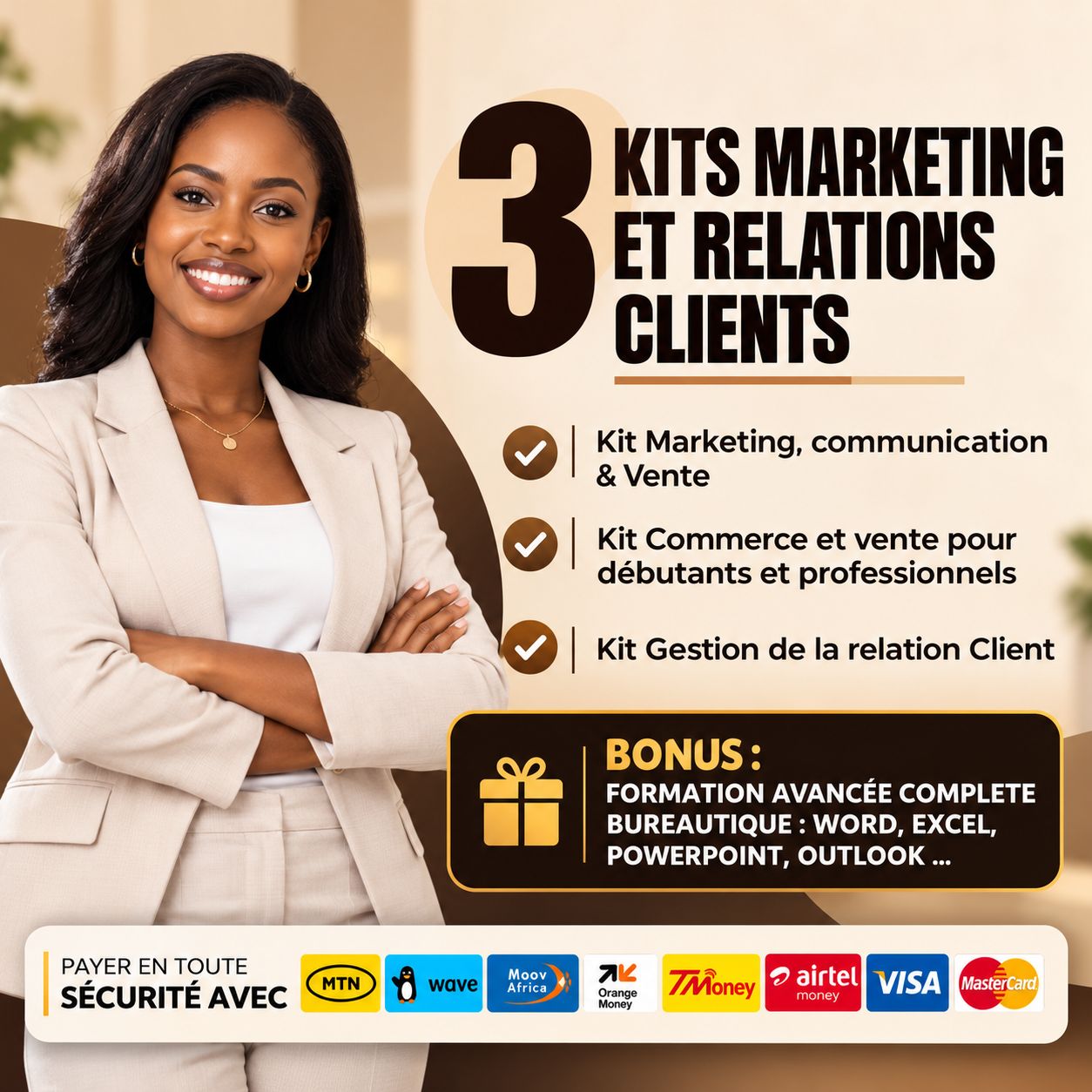 3 Kits Marketing & Relation Client : Ventes et Fidélisation