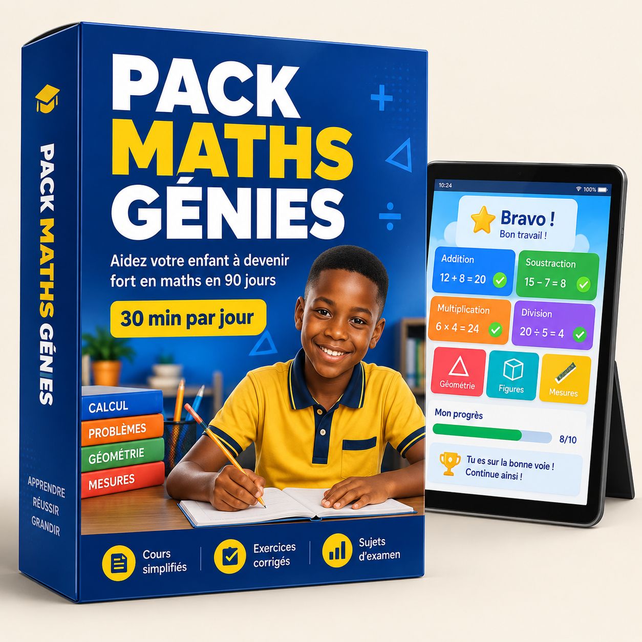 PACK MATHS GÉNIES
