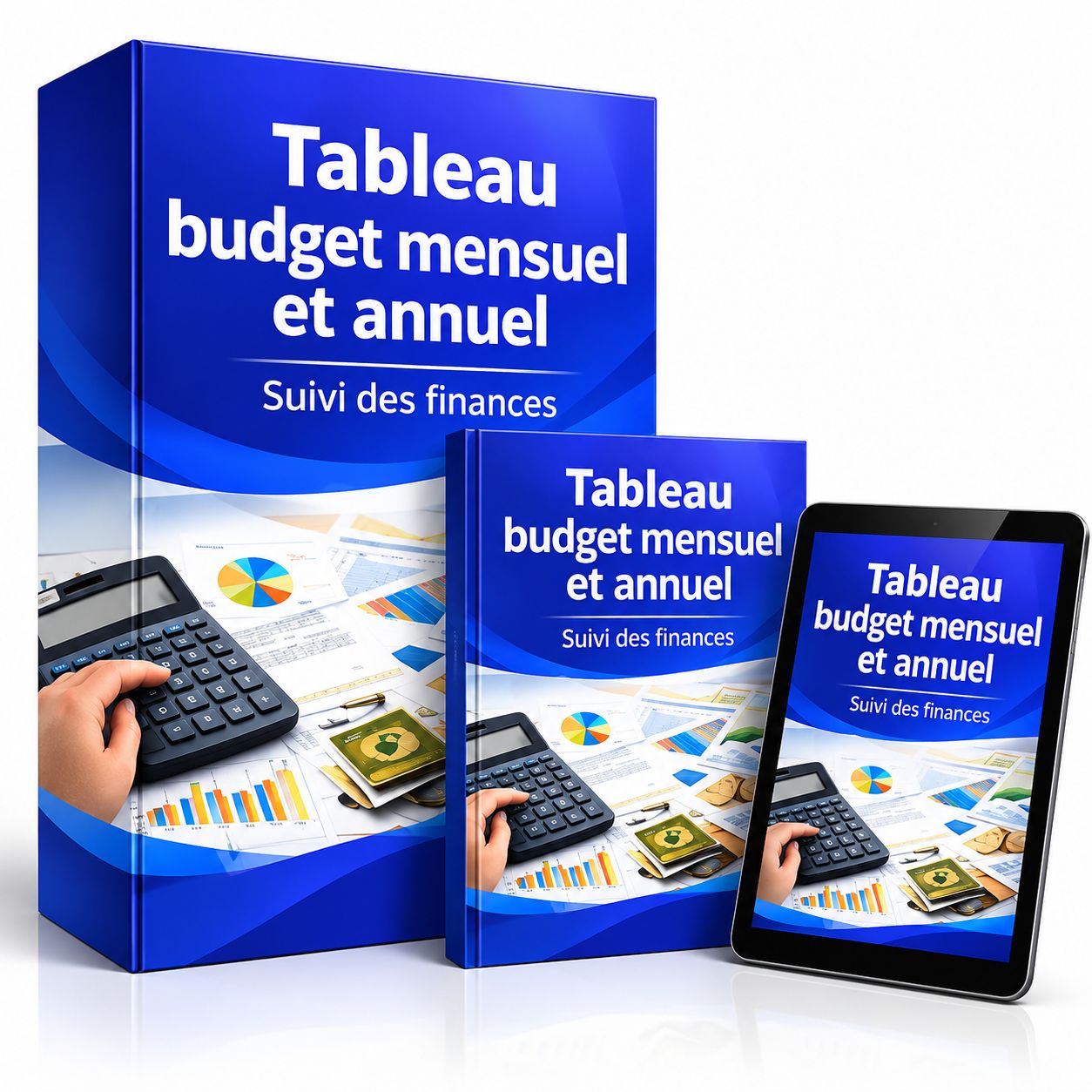 Tableau budget mensuel et annuel – Suivi des finances