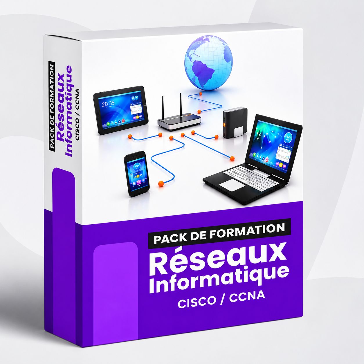 Pack Complet Réseaux Informatiques – Cisco & CCNA