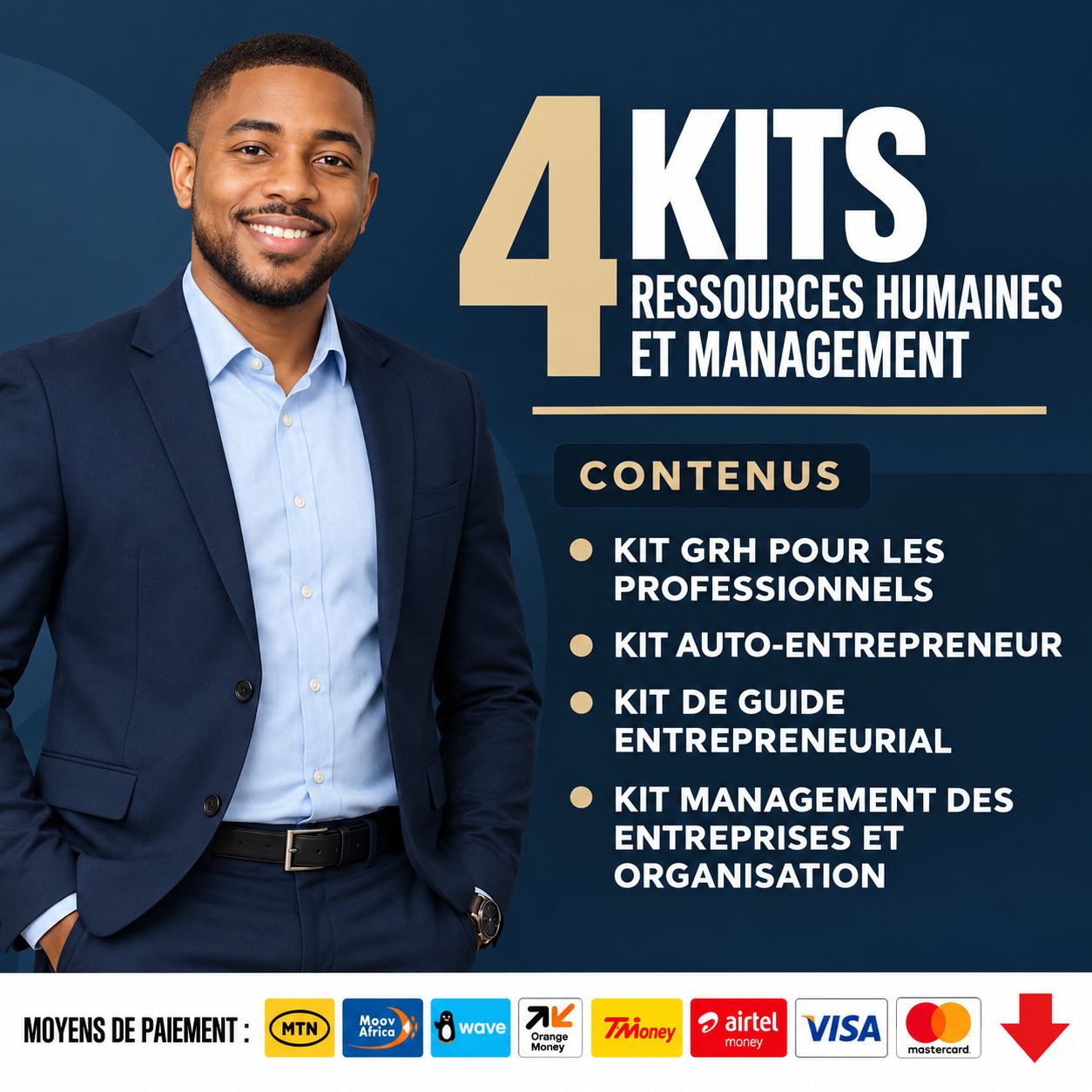 4 KITS RESSOURCES HUMAINES ET MANAGEMENT