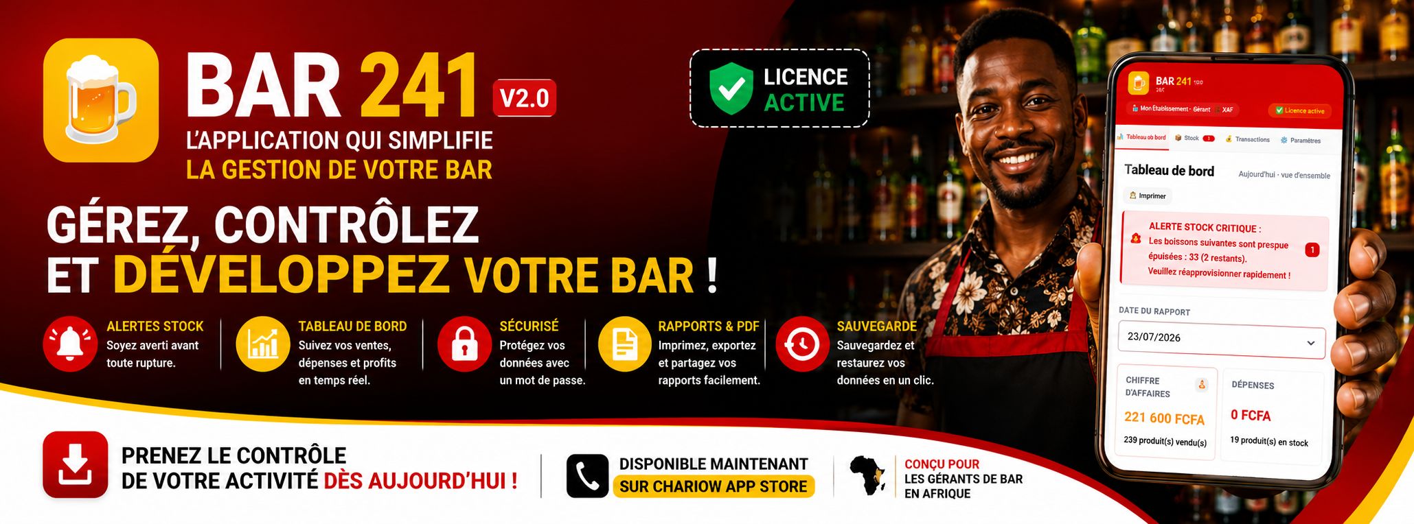 Gestion Bar 241 V2.0