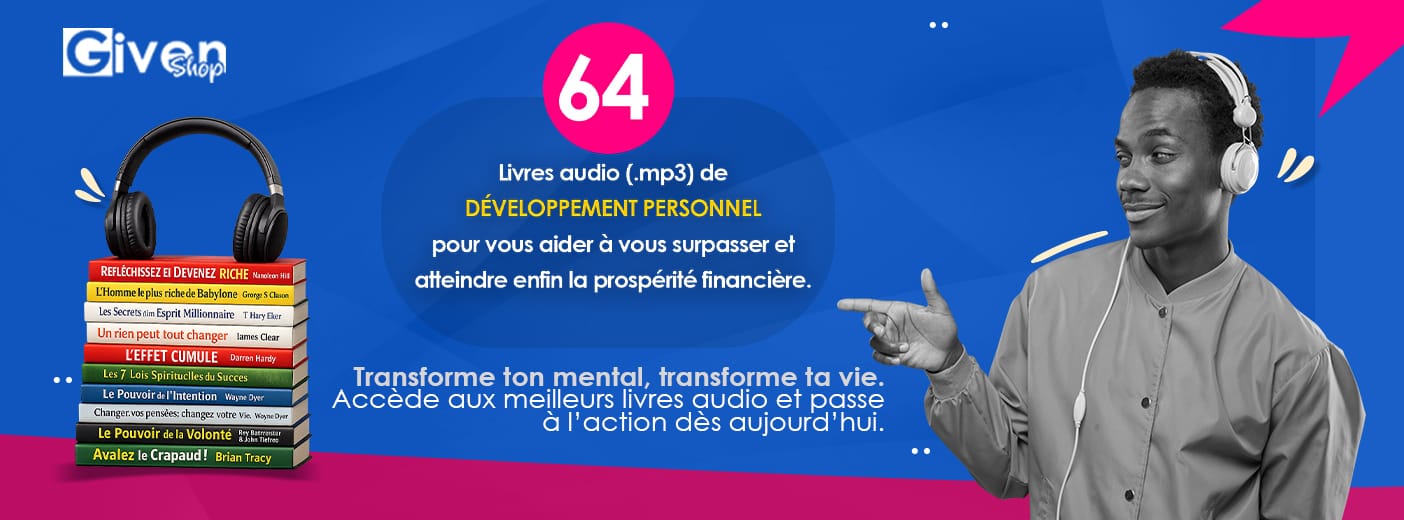 Pack Ultime : 64 Livres Audio pour Transformer ta Vie