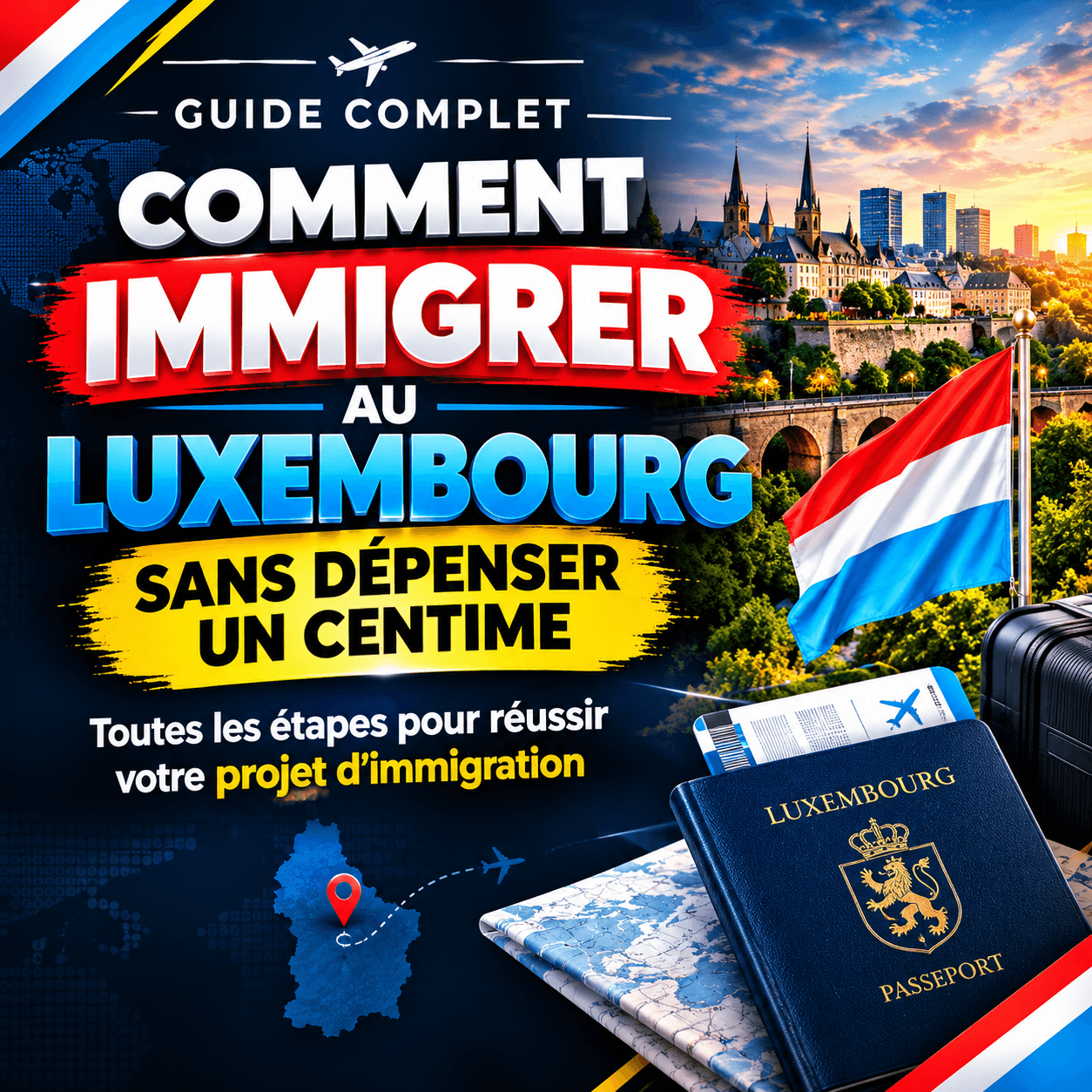Nouvelle Méthode pour Immigrer au Luxembourg en 2026 - Sans Agence (Guide Complet)