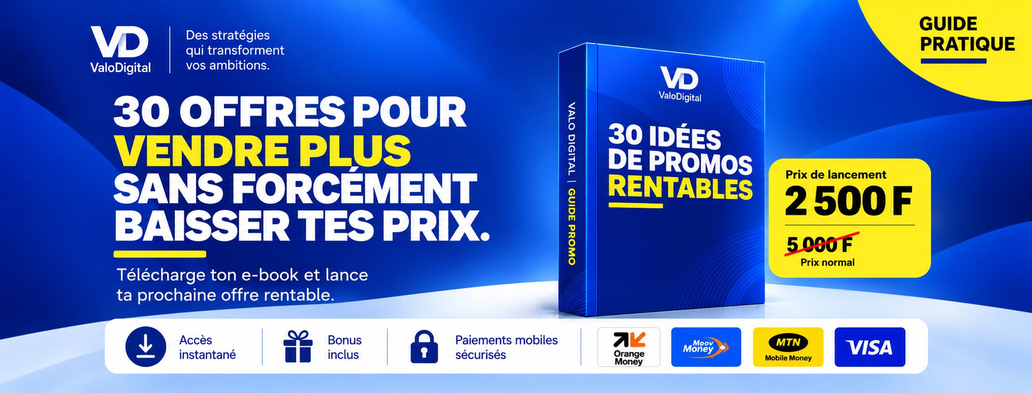 30 Idées de Promos Rentables pour vendre plus sans forcément baisser tes prix