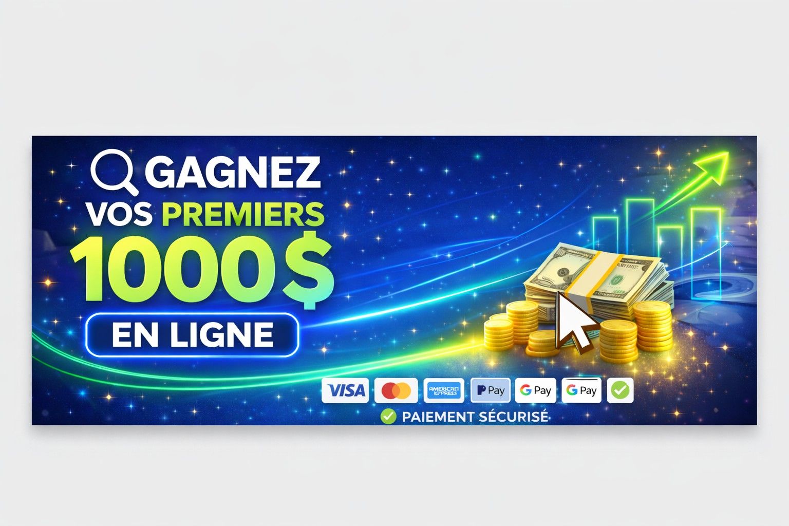 Générer ton premier revenu en ligne sur internet