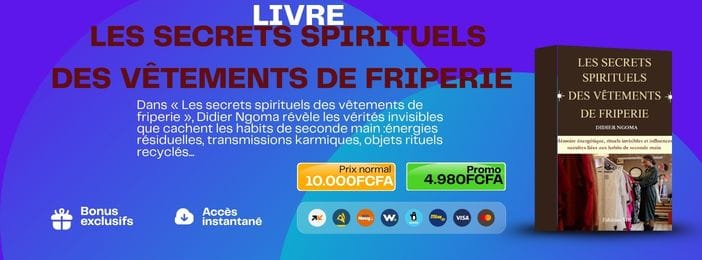 Les secrets spirituels des vêtements de friperie