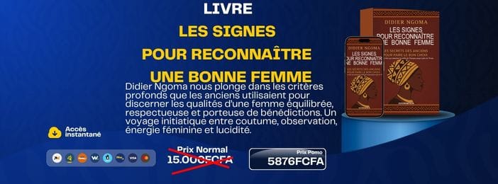 e-book LES SIGNES POUR RECONNAÎTRE UNE BONNE FEMME Didier Ngoma