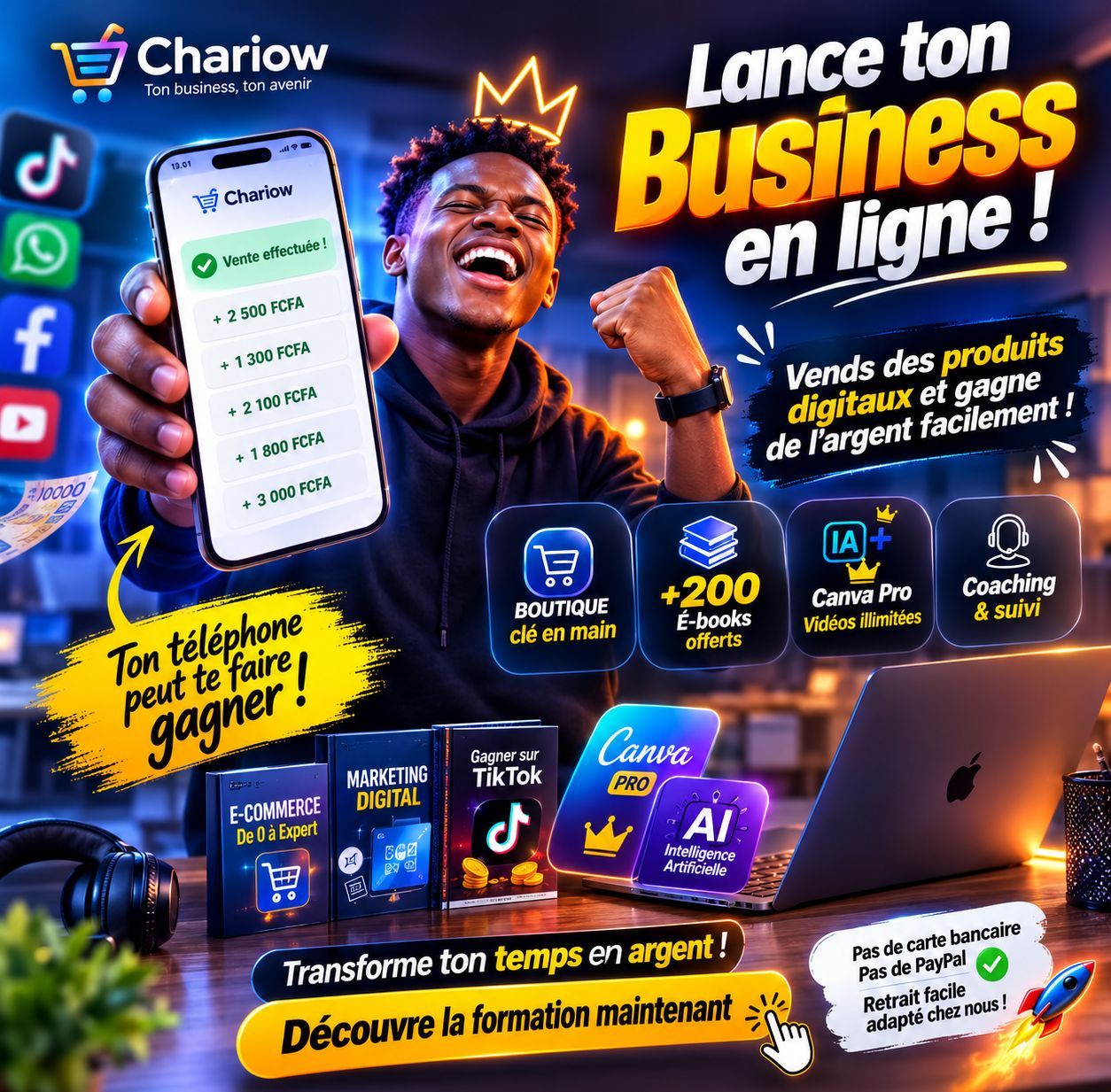 LANCE TON BUSINESS EN LIGNE
