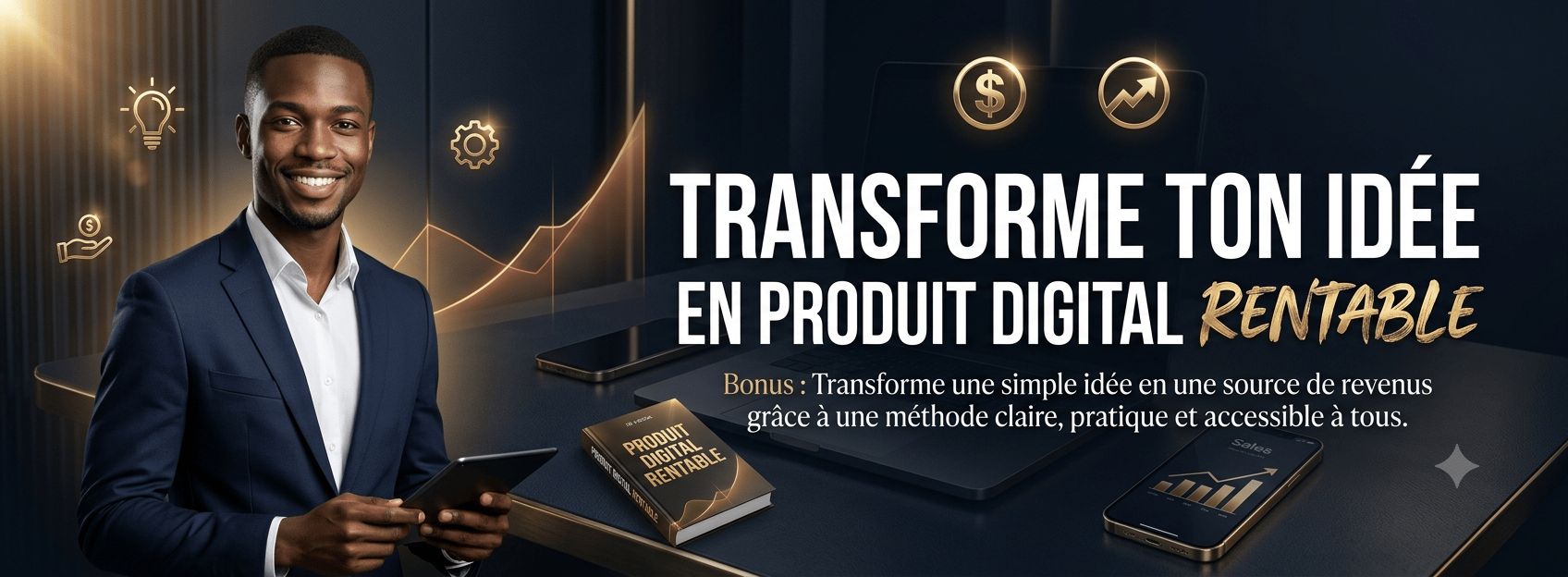 Le guide pour créer , lancer et vendre ton premier produit digital