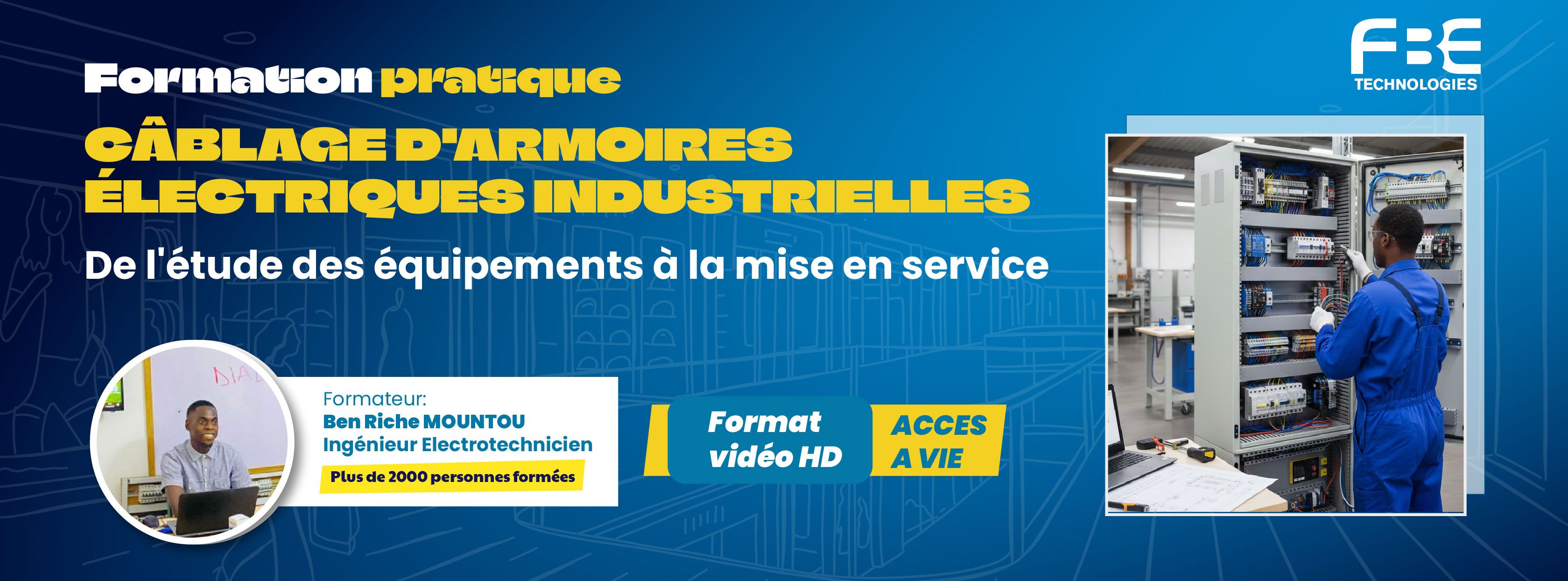 Câblage d'Armoires Électriques Industrielles — de l'étude des équipements à la mise en service