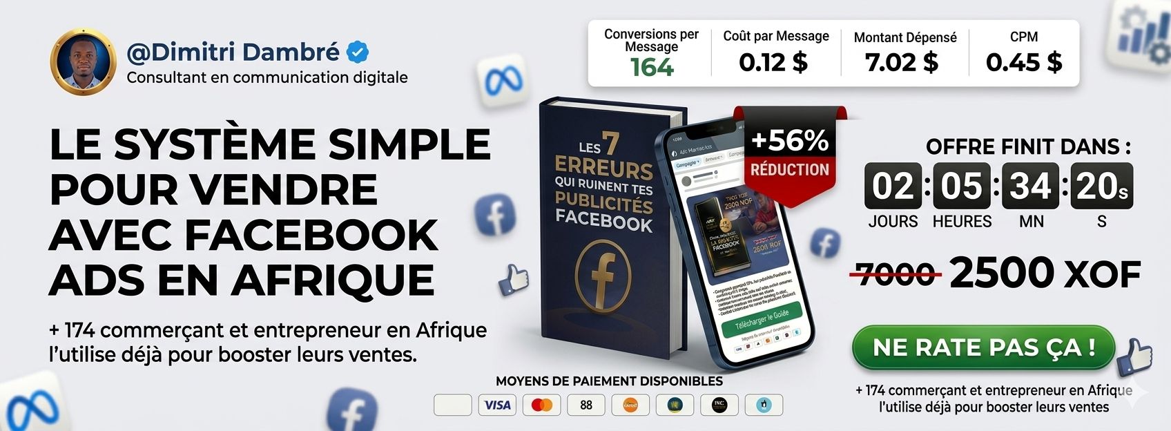 “Le système simple pour vendre avec Facebook Ads en Afrique”
