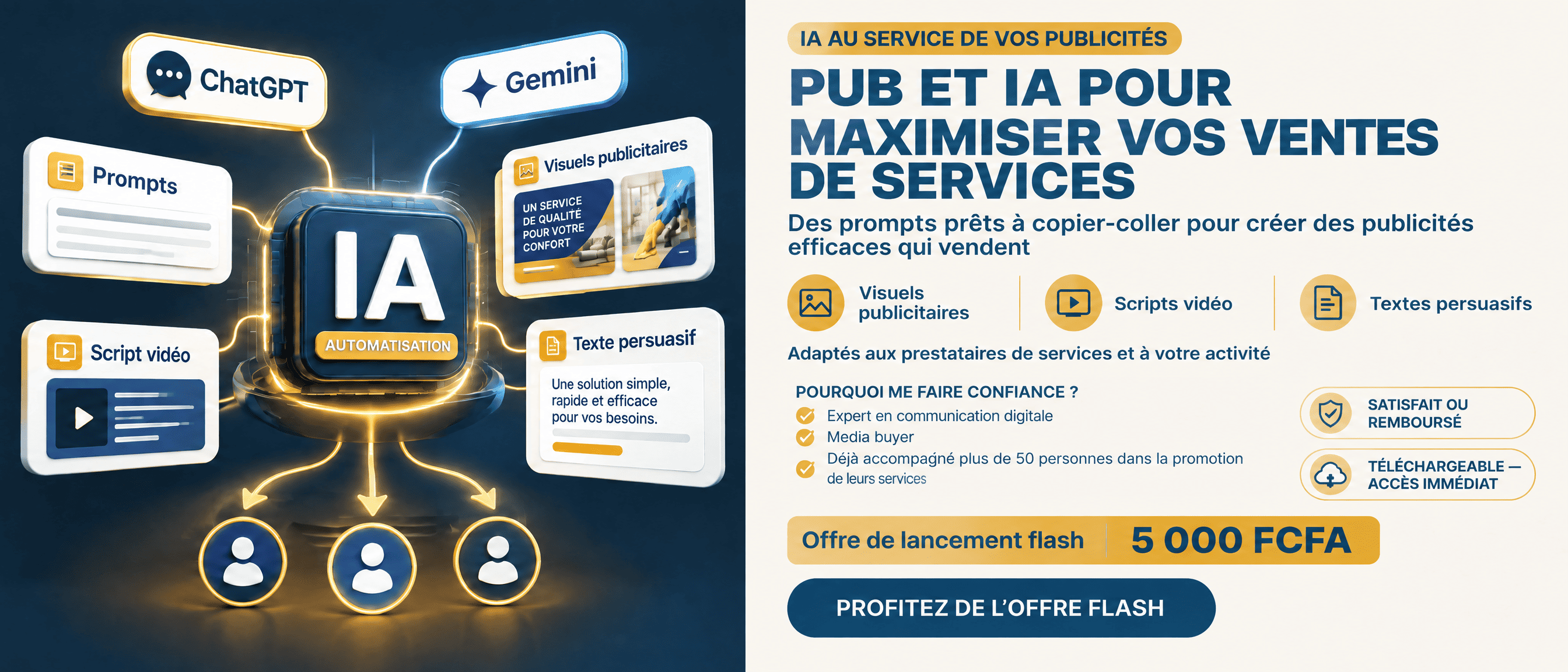 Pubs & IA : Maximisez vos Ventes de Services
