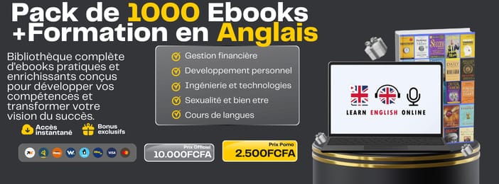 Pack d'Ebooks + Formations
